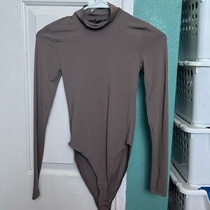 Zara seamless turtleneck body suit